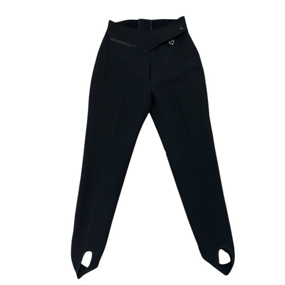 OBERMEYER WOOL BLEND Softshell In the Boot Stirrup Snow Pants  8R - Picture 1 of 9